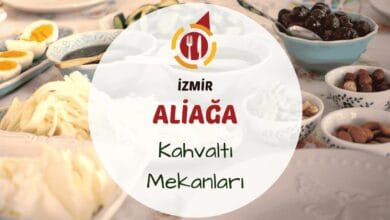 İzmir Aliağa kahvaltı mekanlarını gösteren açık hava kahvaltı görseli