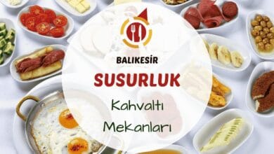 Balıkesir Susurluk kahvaltı mekanlarını gösteren kahvaltı sofrası fotoğrafı