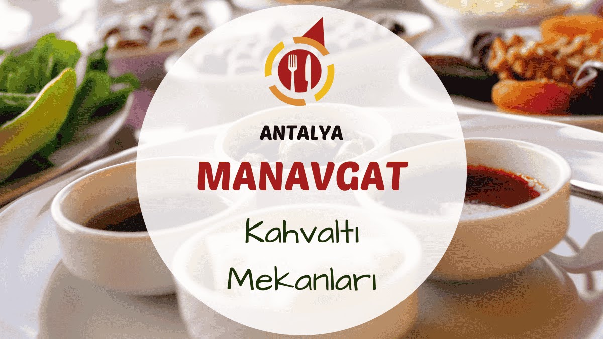 Antalya Manavgat kahvaltı mekanlarını gösteren nehir kenarı kahvaltı masası görseli