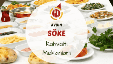 Aydın Söke kahvaltı mekanlarını gösteren kahvaltı masası görseli