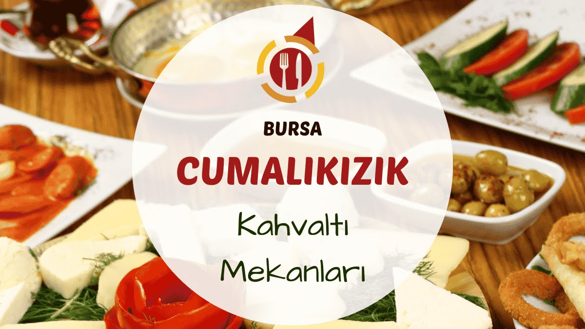 Bursa Cumalıkızık kahvaltı mekanlarını gösteren tarihi köy atmosferinde kahvaltı masası görseli