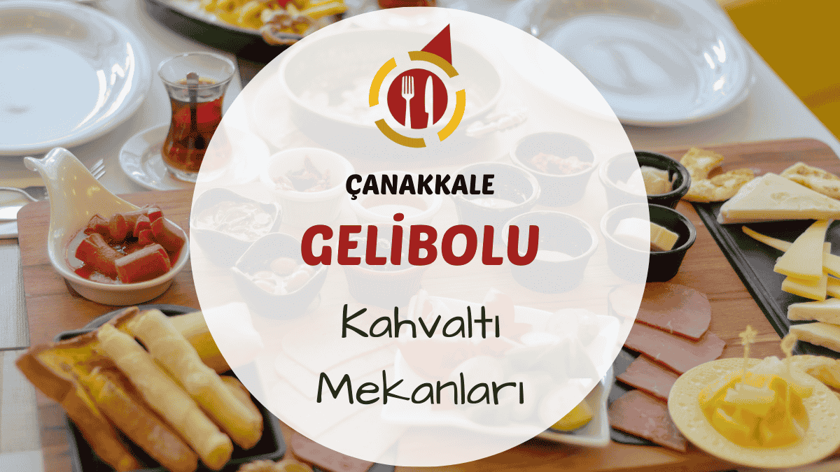 Çanakkale Gelibolu kahvaltı mekanlarını gösteren deniz manzaralı kahvaltı masası görseli