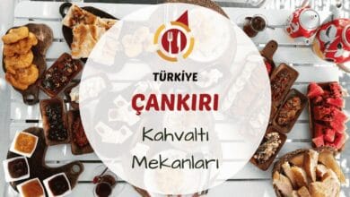 Çankırı kahvaltı mekanlarını gösteren yöresel ürünlerle hazırlanmış kahvaltı masası görseli