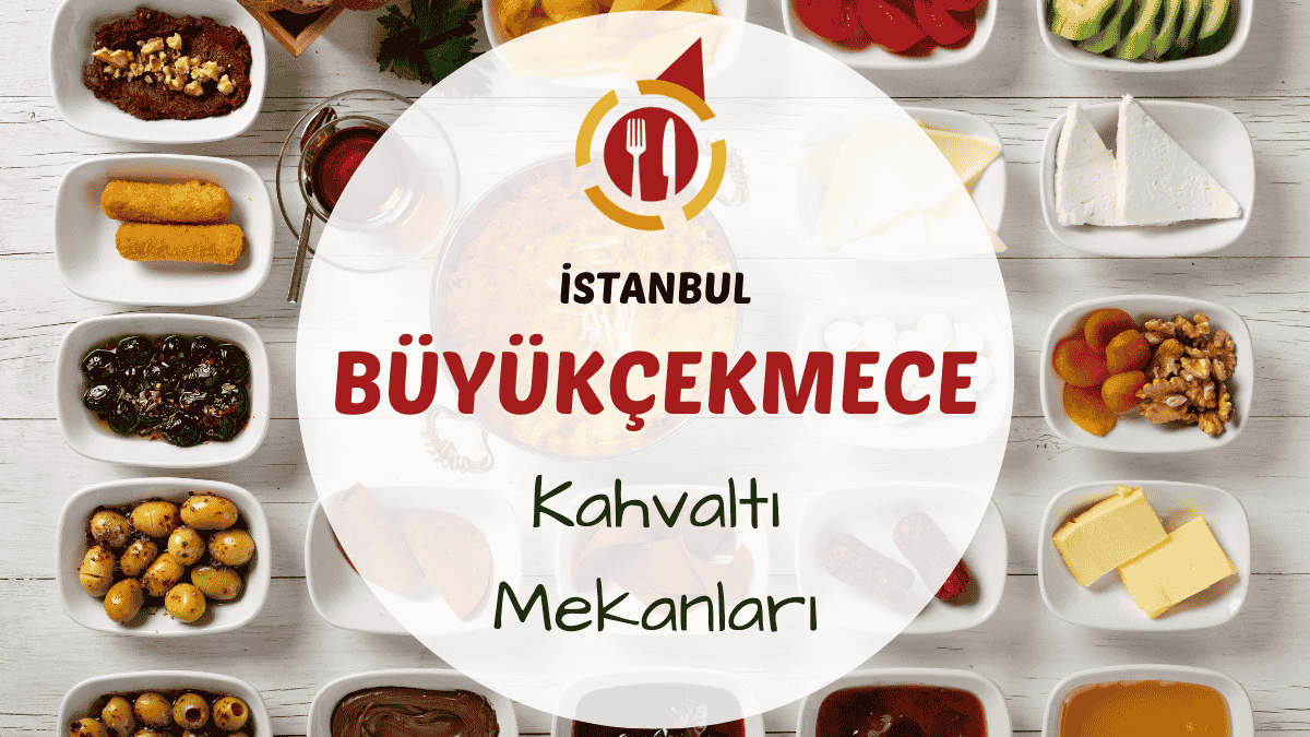 İstanbul Büyükçekmece kahvaltı mekanlarını gösteren deniz kenarında kahvaltı masası görseli