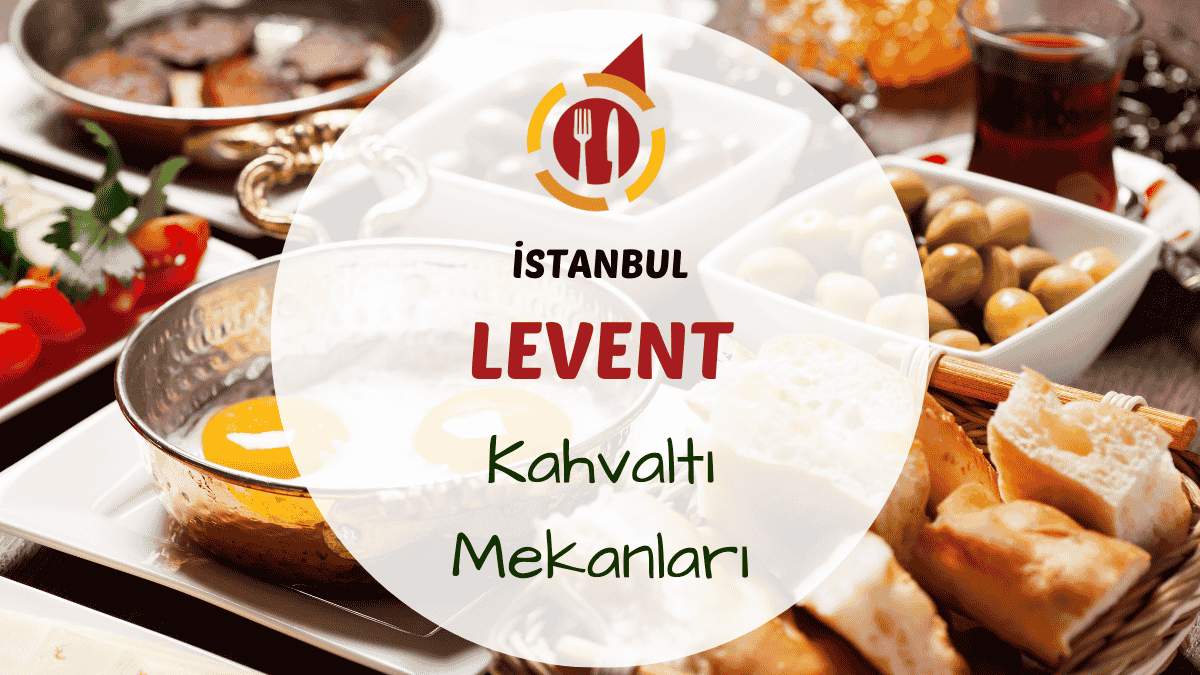 İstanbul Levent kahvaltı mekanlarını gösteren şehir manzaralı kahvaltı masası görseli
