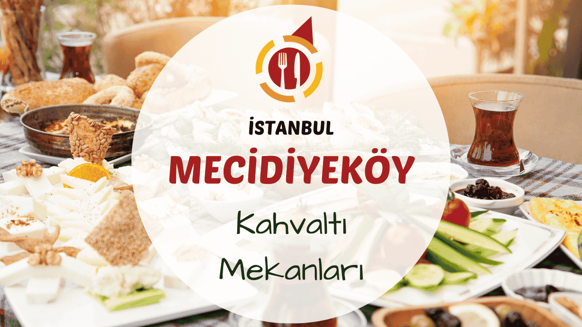 İstanbul Mecidiyeköy kahvaltı mekanlarını tanıtan sade ve iştah açıcı kahvaltı görseli