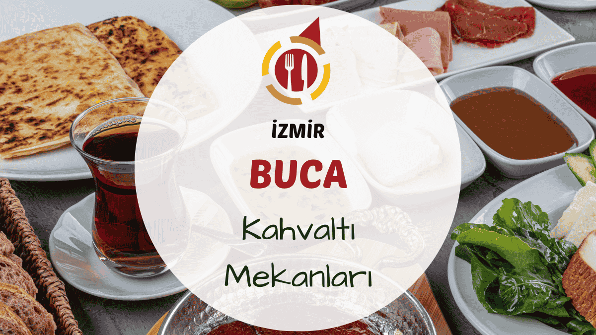 İzmir Buca kahvaltı mekanlarını gösteren açık hava kahvaltı masası görseli