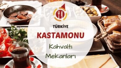 Kastamonu kahvaltı mekanlarını gösteren yöresel ürünlerle hazırlanmış geleneksel kahvaltı masası görseli