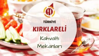 Kırklareli kahvaltı mekanlarını gösteren Trakya’ya özgü ürünlerle donatılmış kahvaltı masası görseli