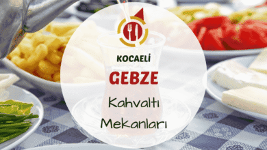 Kocaeli Gebze kahvaltı mekanlarını gösteren kahvaltı sofrası görseli