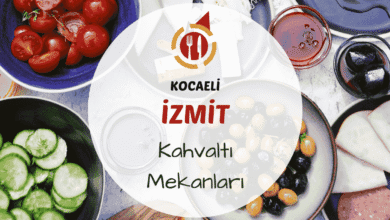 Kocaeli İzmit kahvaltı mekanlarını gösteren deniz manzaralı kahvaltı masası görseli