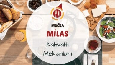 Muğla Milas kahvaltı mekanlarını gösteren kahvaltı masası görseli