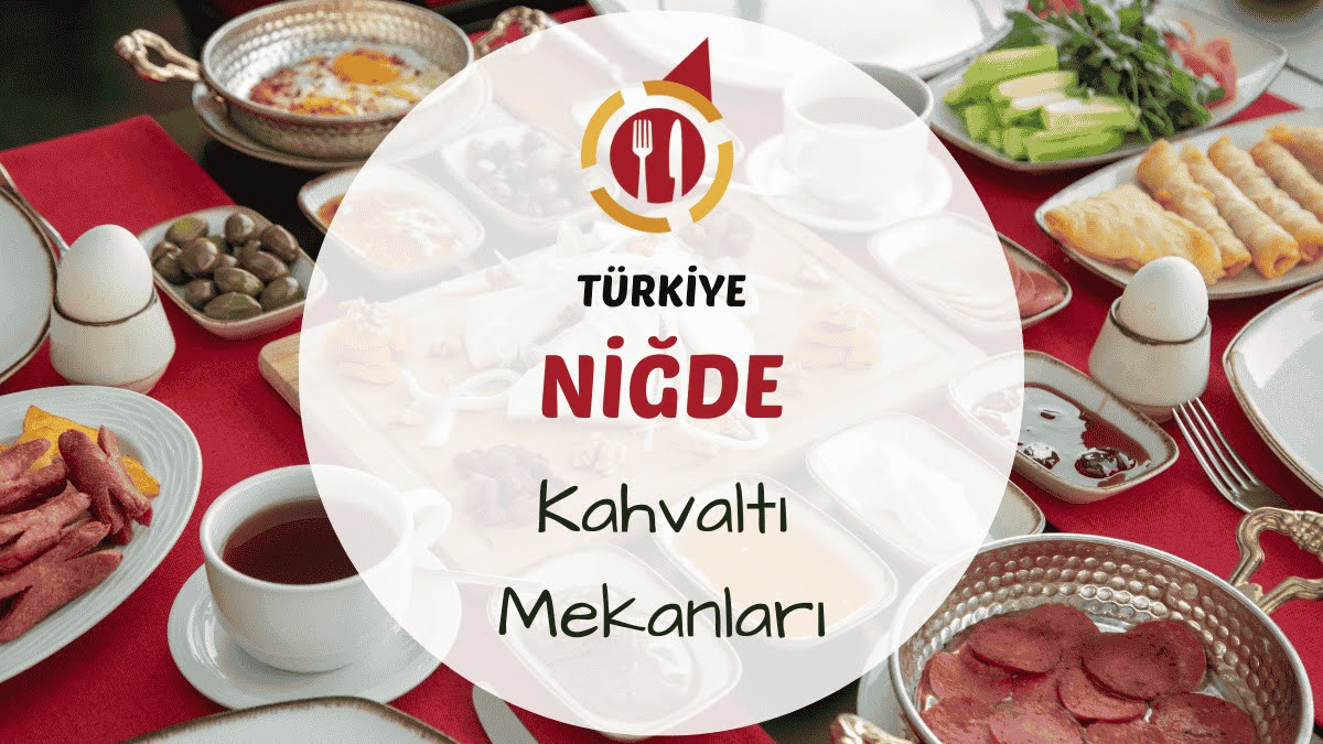 Niğde kahvaltı mekanlarını gösteren doğal ürünlerle hazırlanmış kahvaltı masası görseli