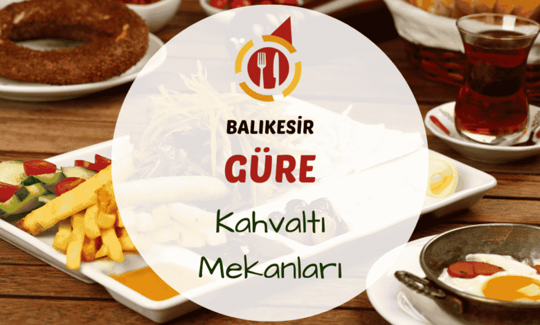 Balıkesir Güre kahvaltı mekanlarını gösteren Kazdağları eteklerinde kurulmuş doğal serpme kahvaltı masası; zeytin, köy peyniri, reçel, bazlama ve sıcak çayla hazırlanmış görsel