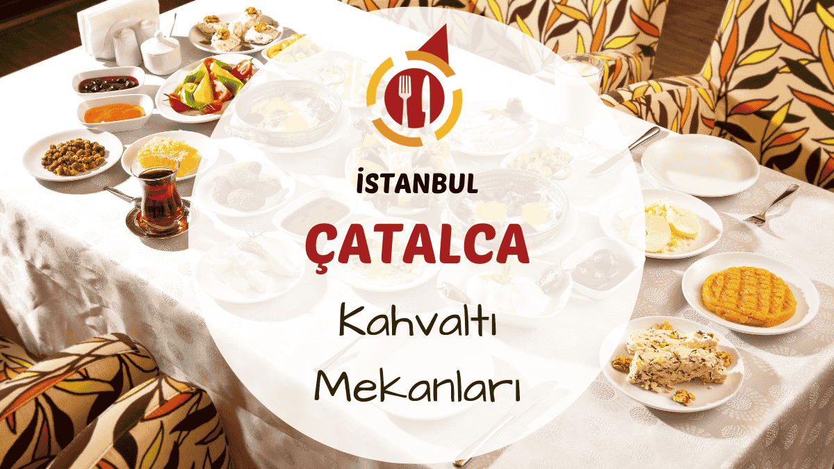 İstanbul Çatalca kahvaltı mekanlarını gösteren kır bahçesi atmosferinde kurulmuş serpme kahvaltı masası; taze köy ürünleriyle donatılmış görsel