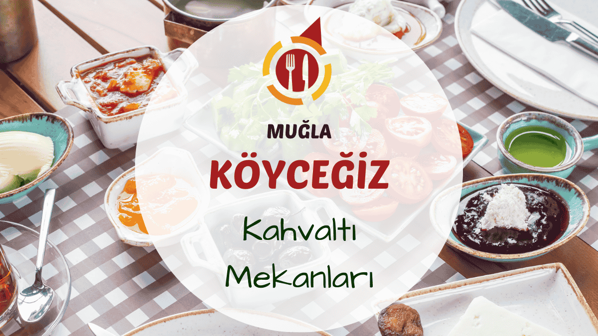 Muğla Köyceğiz kahvaltı mekanlarını gösteren göl manzaralı, ağaçların altında kurulmuş doğal serpme kahvaltı masası görseli