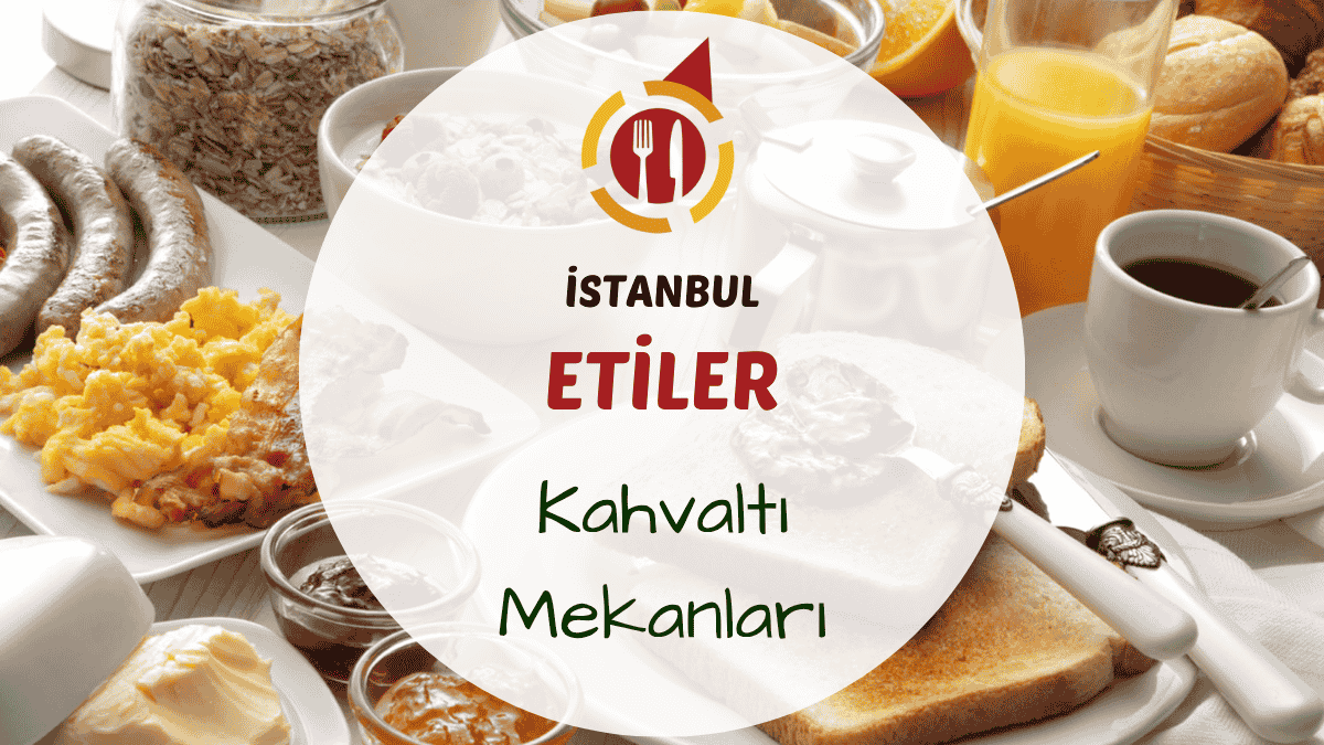 Boğaz manzaralı Etiler kahvaltı mekanlarından birinde serpme kahvaltı servisi